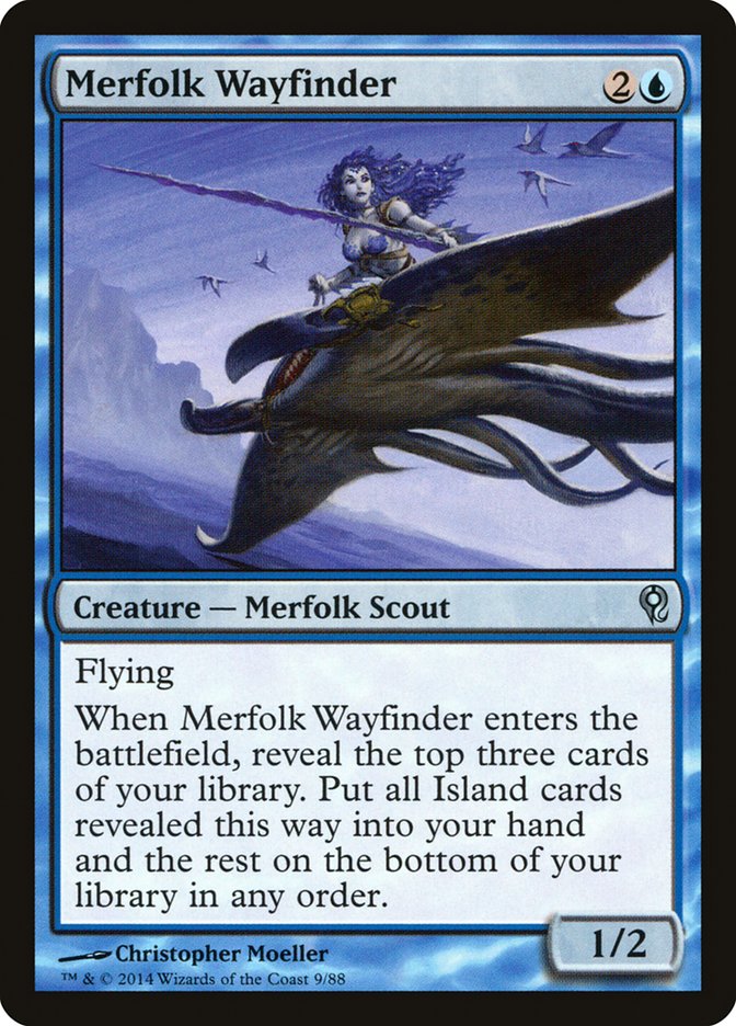 Merfolk Wayfinder [Duel Decks: Jace vs. Vraska] | Tables and Towers