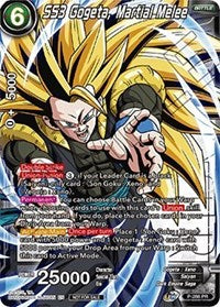 SS3 Gogeta, Martial Melee (Winner Stamped) (P-286) [Tournament Promotion Cards] | Tables and Towers