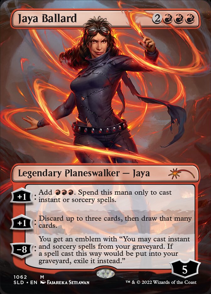 Jaya Ballard (Borderless) [Secret Lair Drop Series] | Tables and Towers