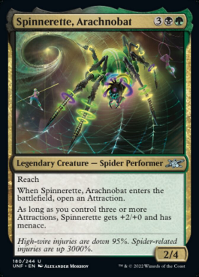 Spinnerette, Arachnobat [Unfinity] | Tables and Towers