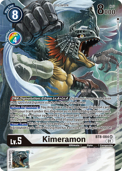 Kimeramon [BT8-084] (Alternate Art) [New Awakening] | Tables and Towers