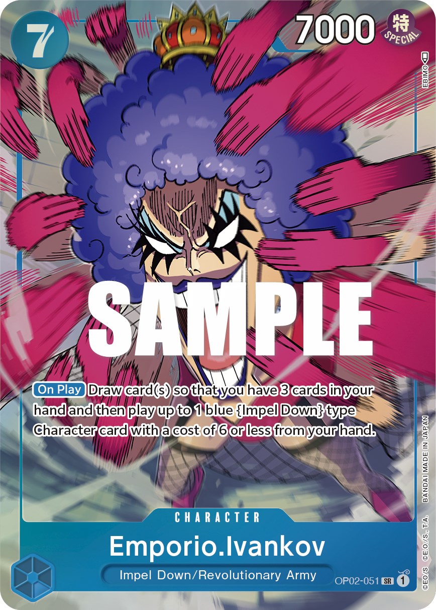 Emporio.Ivankov (Alternate Art) [Paramount War] | Tables and Towers