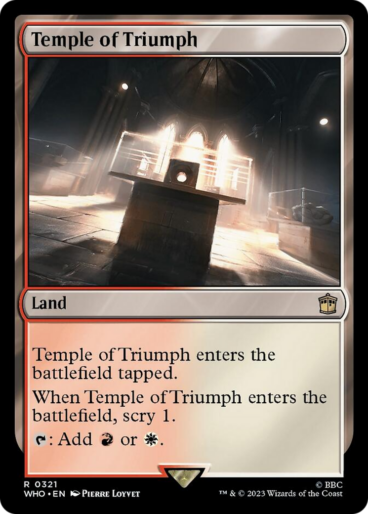 Temple of Triumph [Doctor Who] | Tables and Towers