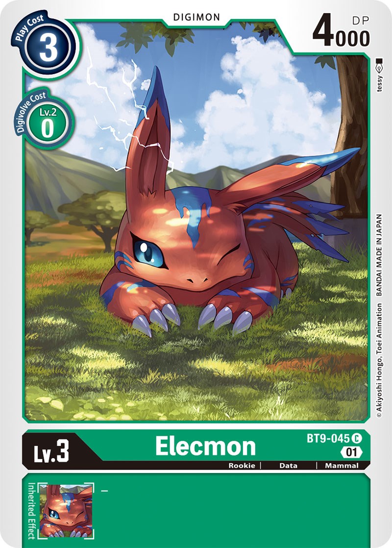 Elecmon [BT9-045] [X Record] | Tables and Towers