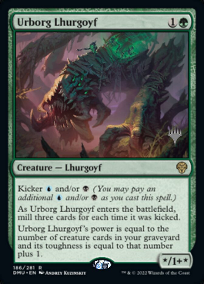 Urborg Lhurgoyf (Promo Pack) [Dominaria United Promos] | Tables and Towers