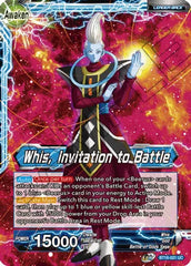 Whis // Whis, Invitation to Battle (BT16-021) [Realm of the Gods] | Tables and Towers