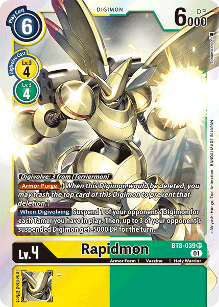 Rapidmon [BT8-039] [New Awakening] | Tables and Towers