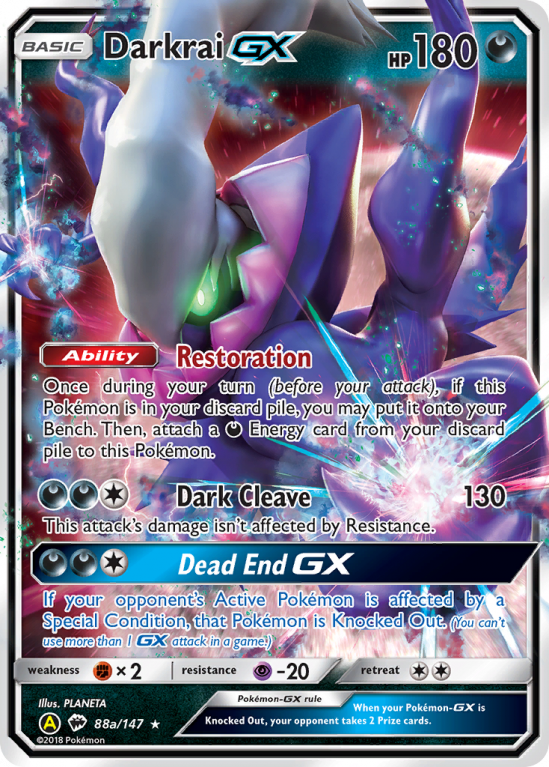 Darkrai GX (88a/147) [Alternate Art Promos] | Tables and Towers