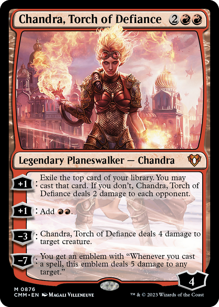 Chandra, Torch of Defiance [Commander Masters] | Tables and Towers