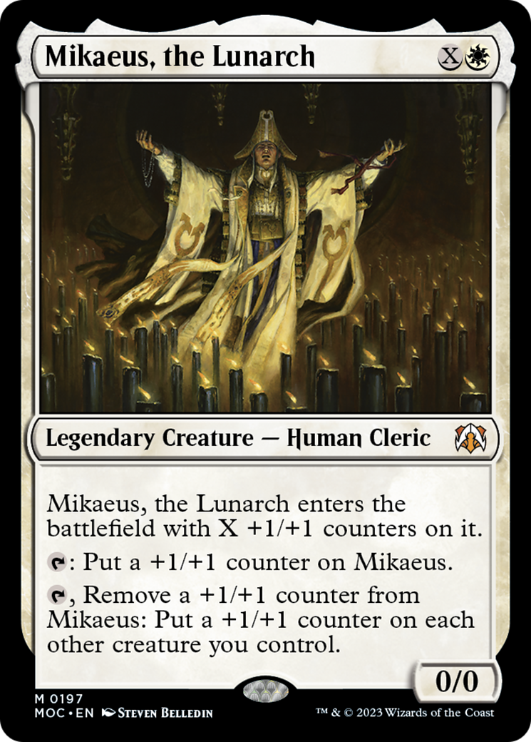 Mikaeus, the Lunarch [March of the Machine Commander] | Tables and Towers