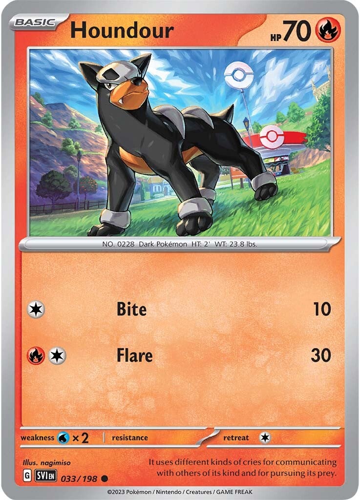 Houndour (033/198) [Scarlet & Violet: Base Set] | Tables and Towers