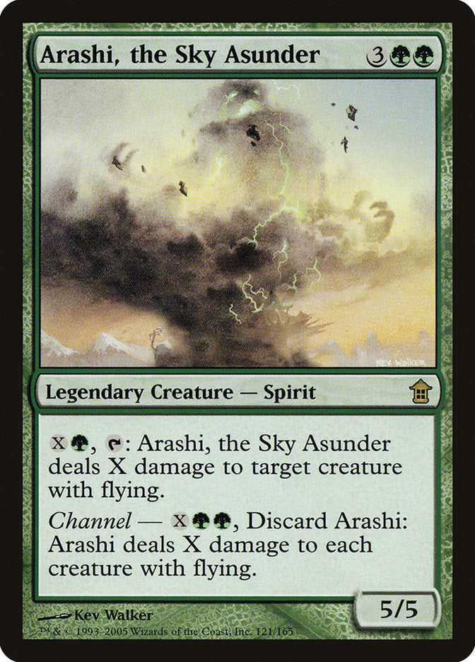 Arashi, the Sky Asunder [Saviors of Kamigawa] | Tables and Towers