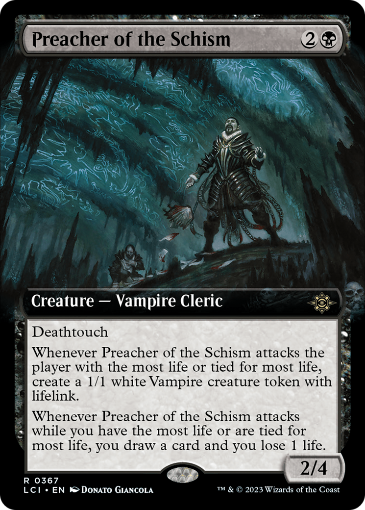 Preacher of the Schism (Extended Art) [The Lost Caverns of Ixalan] | Tables and Towers