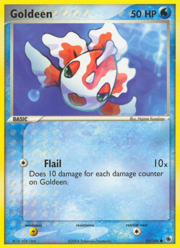 Goldeen (55/109) [EX: Ruby & Sapphire] | Tables and Towers