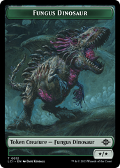 Fungus Dinosaur // Spirit Double-Sided Token [The Lost Caverns of Ixalan Tokens] | Tables and Towers