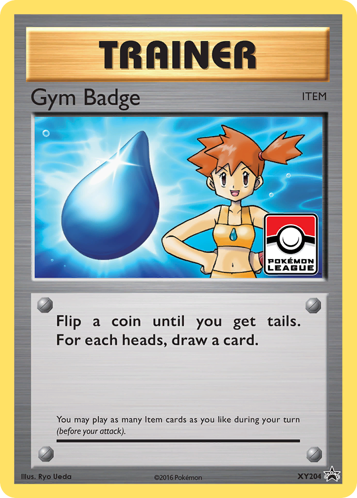 Gym Badge (XY204) (Misty) [XY: Black Star Promos] | Tables and Towers