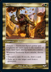 Territorial Kavu (Retro Foil Etched) [Modern Horizons 2] | Tables and Towers