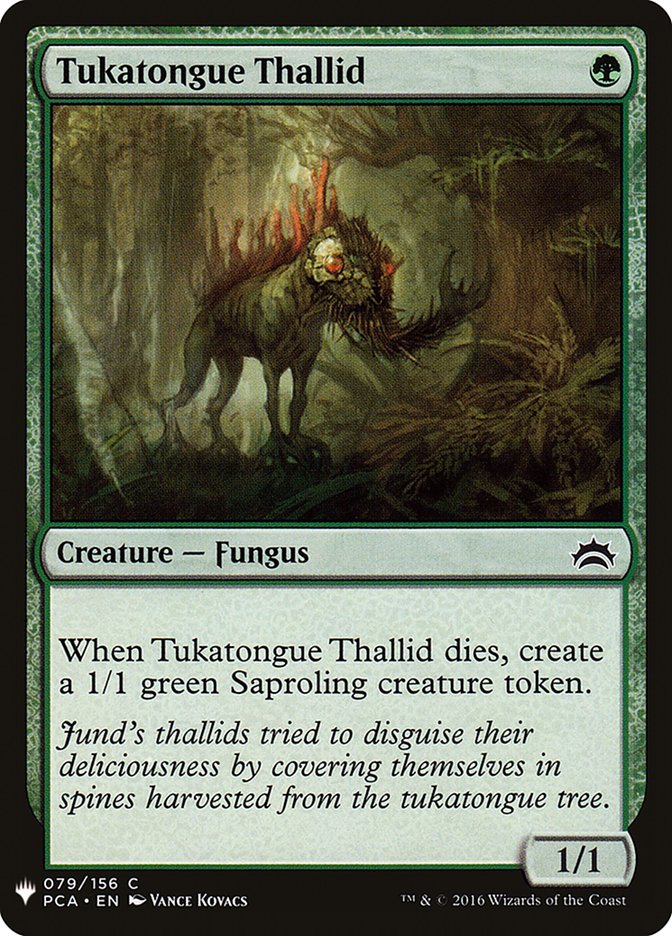 Tukatongue Thallid [Mystery Booster] | Tables and Towers