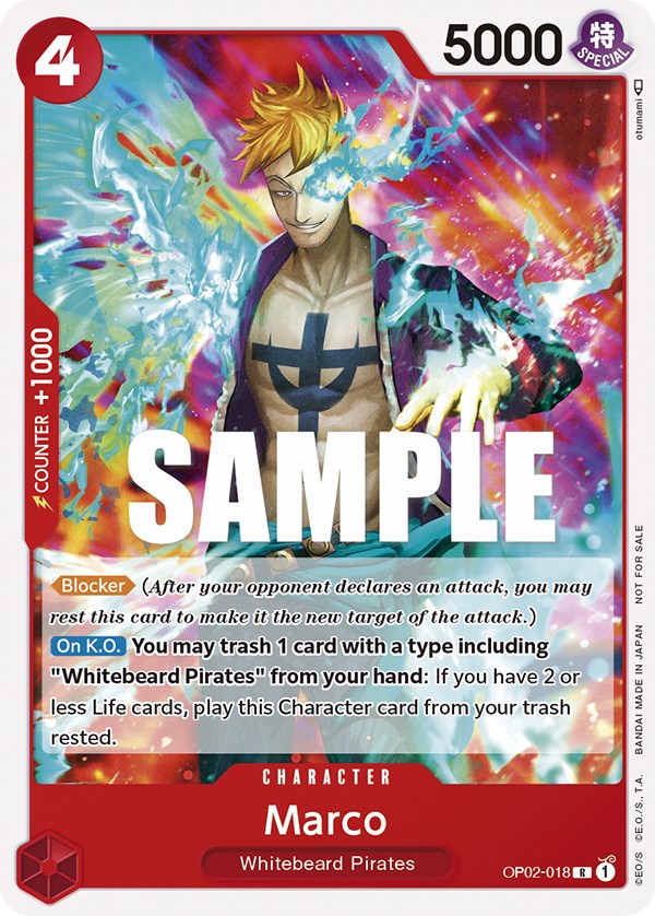 Marco (Promotion Pack 2023) [One Piece Promotion Cards] | Tables and Towers