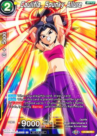 Caulifla, Spunky Allure (P-180) [Promotion Cards] | Tables and Towers