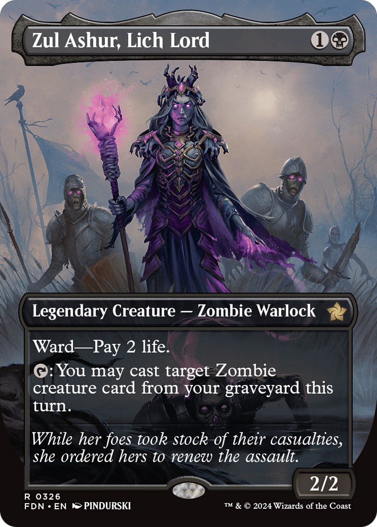 Zul Ashur, Lich Lord (Borderless) [Foundations] | Tables and Towers