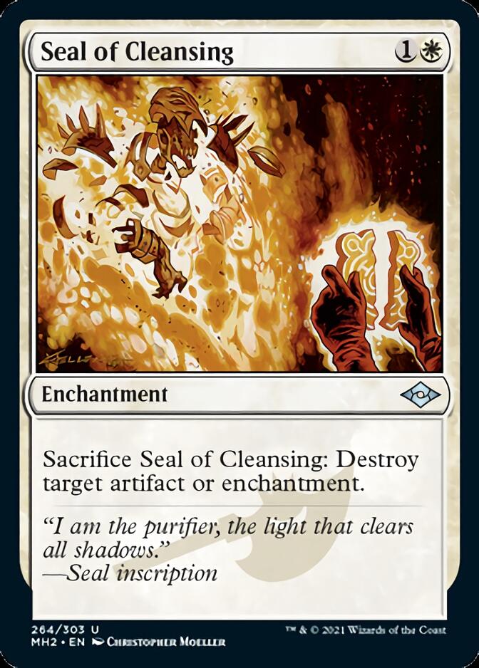 Seal of Cleansing (Foil Etched) [Modern Horizons 2] | Tables and Towers