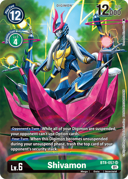 Shivamon [BT8-057] (Alternate Art) [New Awakening] | Tables and Towers