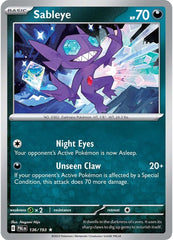 Sableye (136/193) [Scarlet & Violet: Paldea Evolved] | Tables and Towers