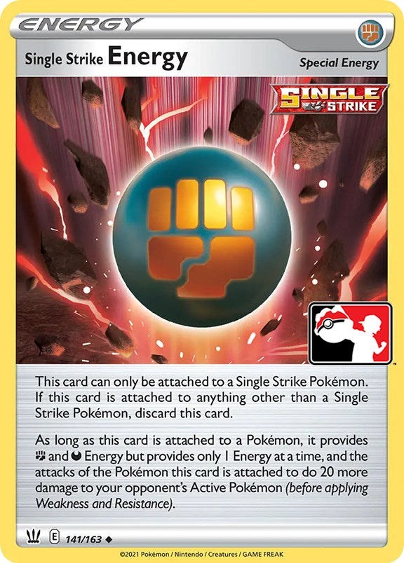 Single Strike Energy (141/163) [Prize Pack Series Two] | Tables and Towers