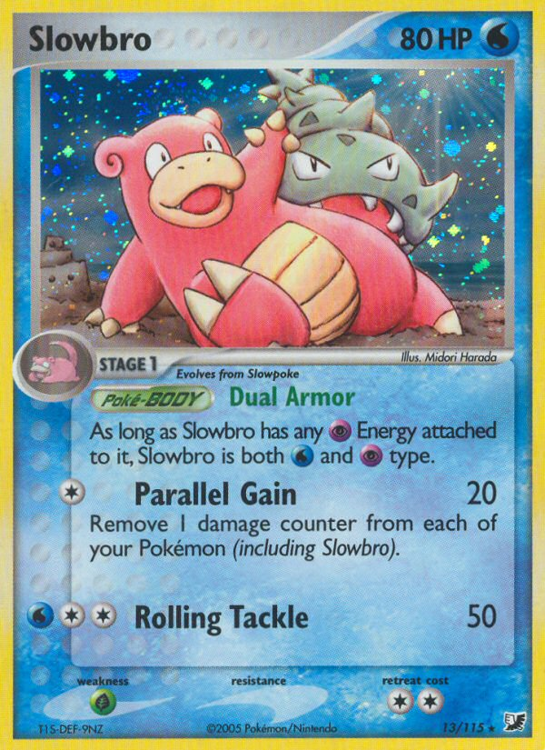 Slowbro (13/115) [EX: Unseen Forces] | Tables and Towers