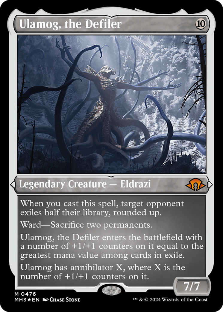 Ulamog, the Defiler (Foil Etched) [Modern Horizons 3] | Tables and Towers