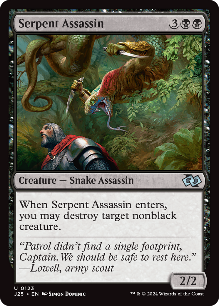 Serpent Assassin [Foundations Jumpstart] | Tables and Towers