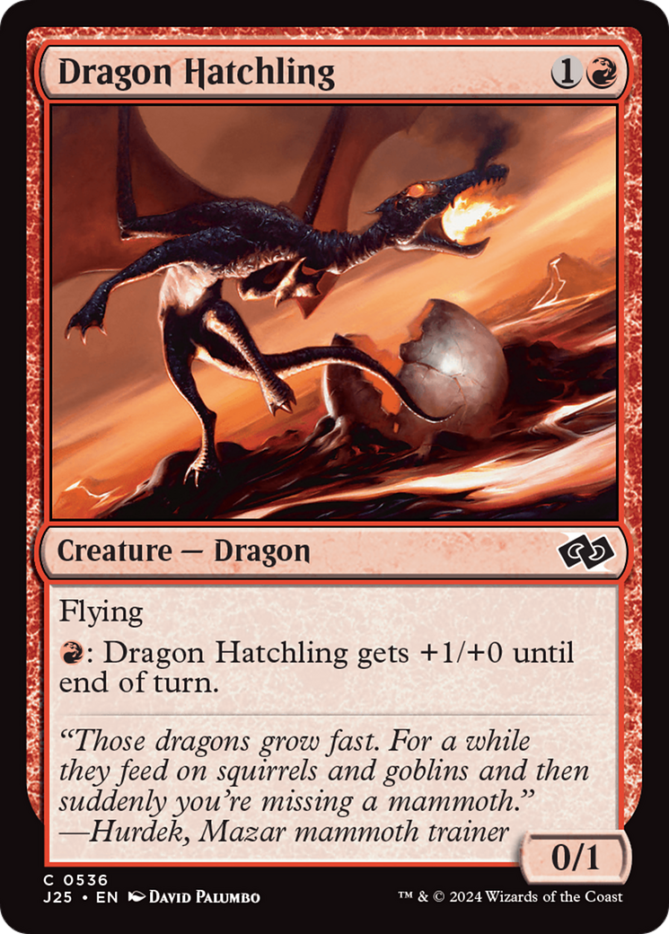 Dragon Hatchling [Foundations Jumpstart] | Tables and Towers