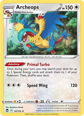 Archeops (147/195) (Theme Deck Exclusive) [Sword & Shield: Silver Tempest] | Tables and Towers