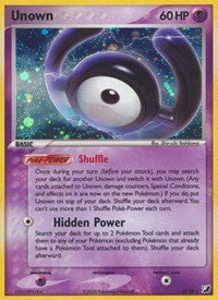 Unown (H) (H/28) [EX: Unseen Forces] | Tables and Towers