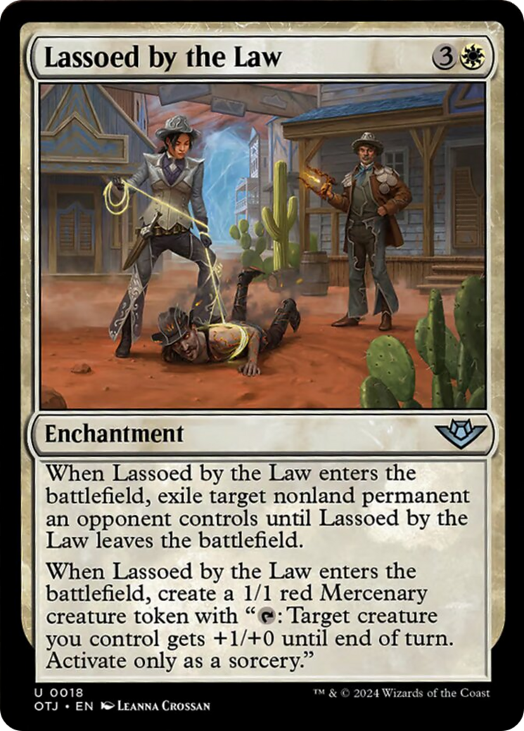 Lassoed by the Law [Outlaws of Thunder Junction] | Tables and Towers