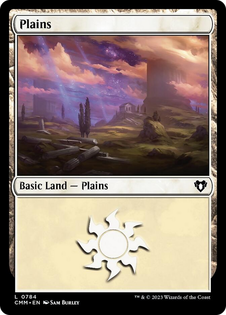 Plains (784) [Commander Masters] | Tables and Towers