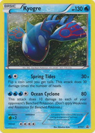 Kyogre (XY51) (Jumbo Card) [XY: Black Star Promos] | Tables and Towers