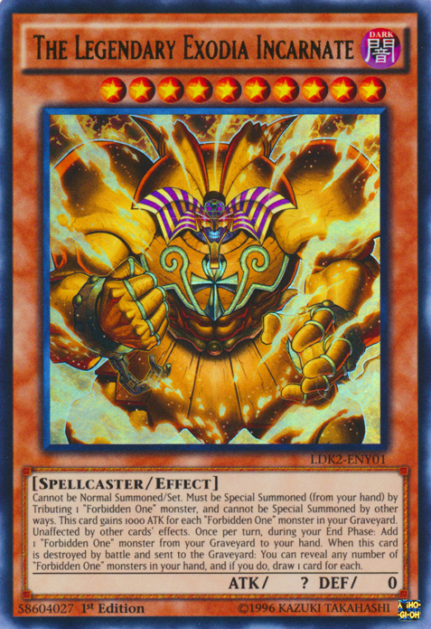 The Legendary Exodia Incarnate [LDK2-ENY01] Ultra Rare | Tables and Towers