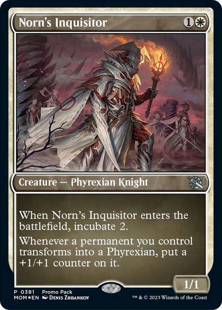 Norn's Inquisitor (Promo Pack) [March of the Machine Promos] | Tables and Towers