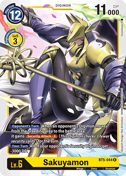 Sakuyamon [BT5-044] [Battle of Omni] | Tables and Towers