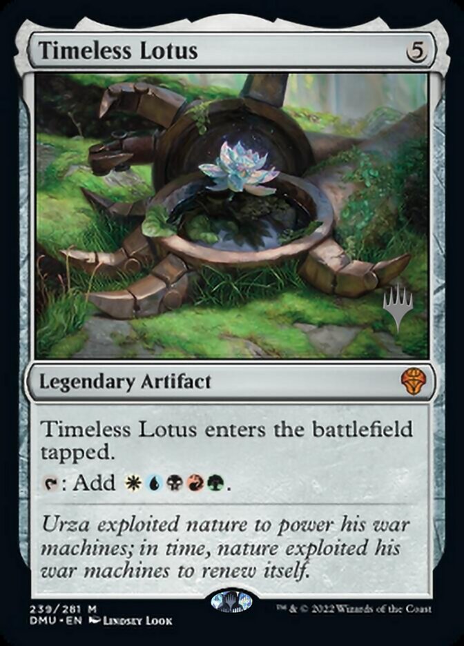 Timeless Lotus (Promo Pack) [Dominaria United Promos] | Tables and Towers