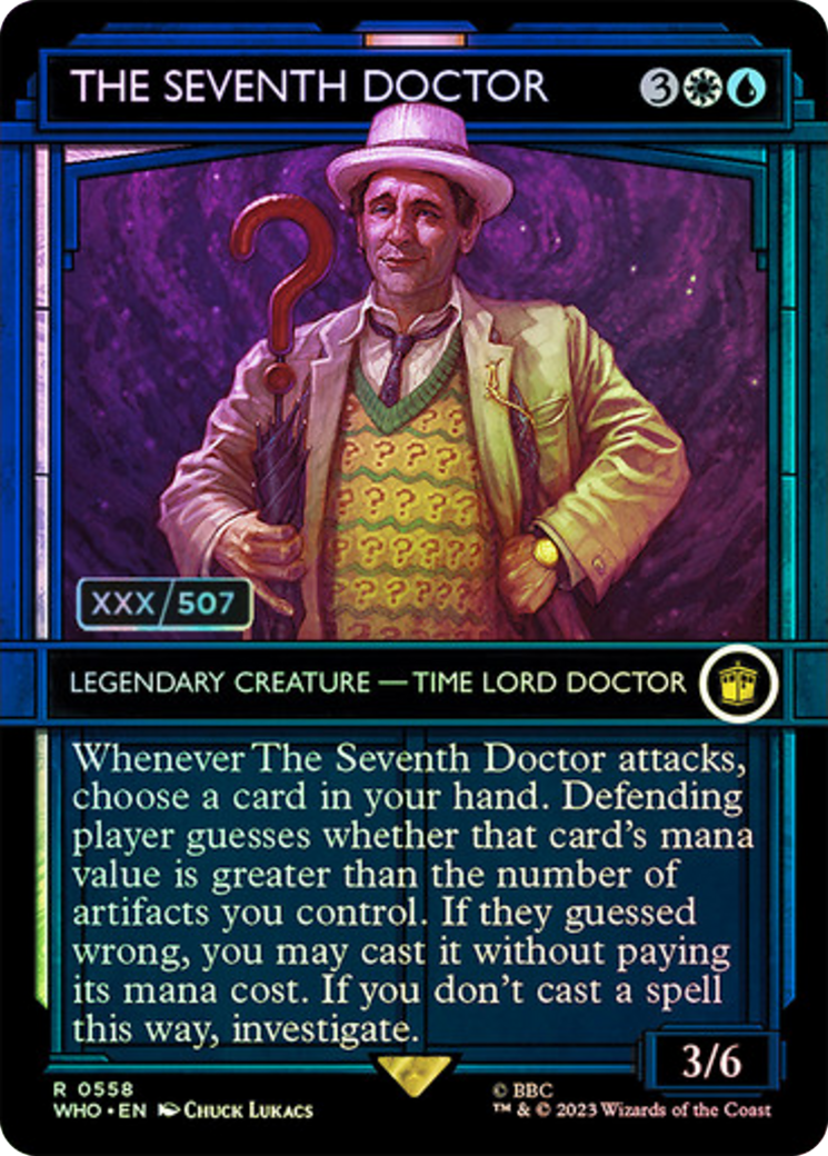 The Seventh Doctor (Serial Numbered) [Doctor Who] | Tables and Towers