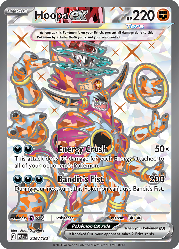 Hoopa ex (226/182) [Scarlet & Violet: Paradox Rift] | Tables and Towers