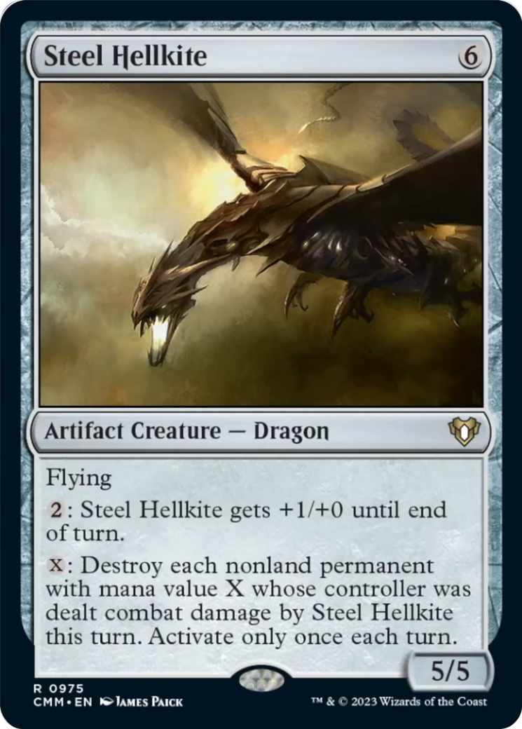 Steel Hellkite [Commander Masters] | Tables and Towers