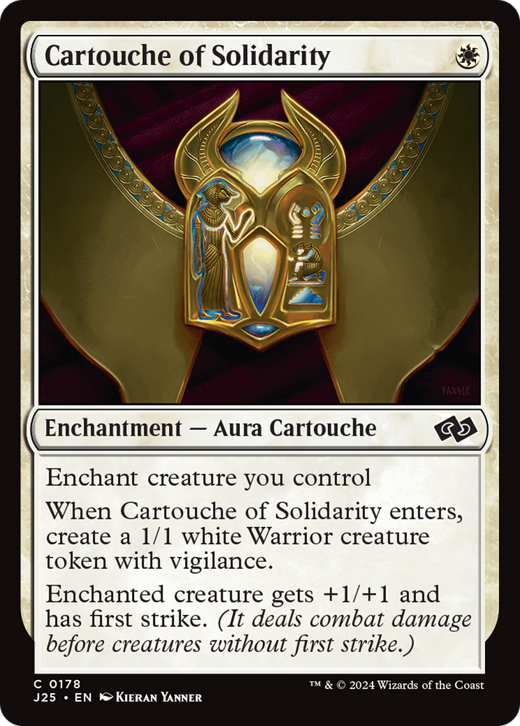 Cartouche of Solidarity [Foundations Jumpstart] | Tables and Towers