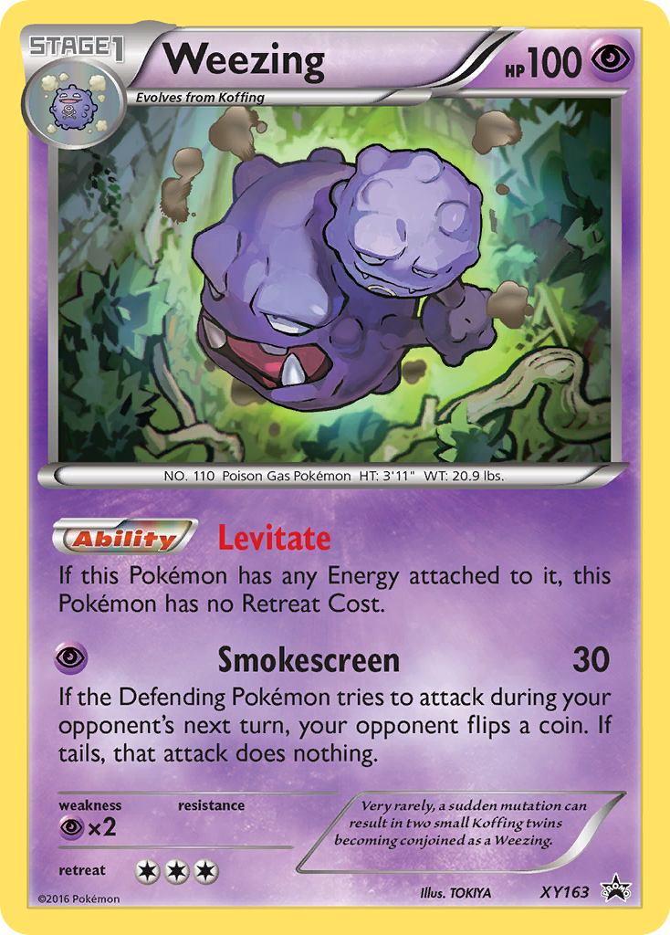 Weezing (XY163) [XY: Black Star Promos] | Tables and Towers