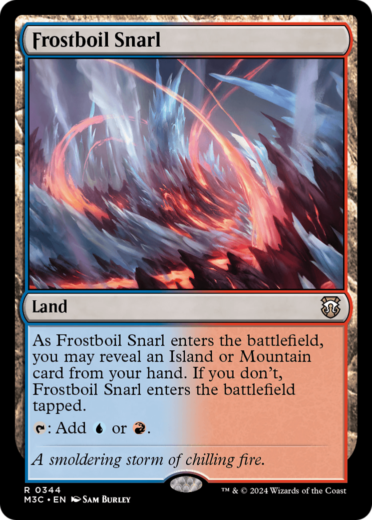 Frostboil Snarl (Ripple Foil) [Modern Horizons 3 Commander] | Tables and Towers