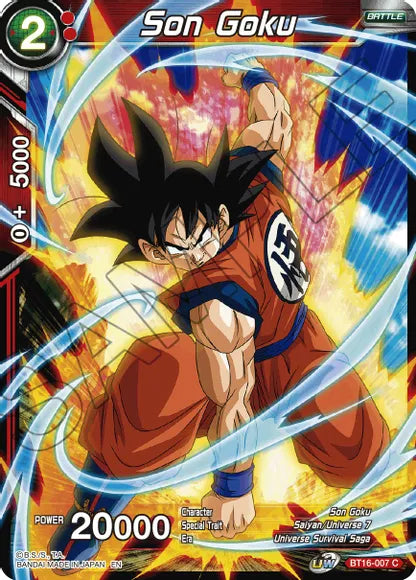 Son Goku (BT16-007) [Realm of the Gods] | Tables and Towers