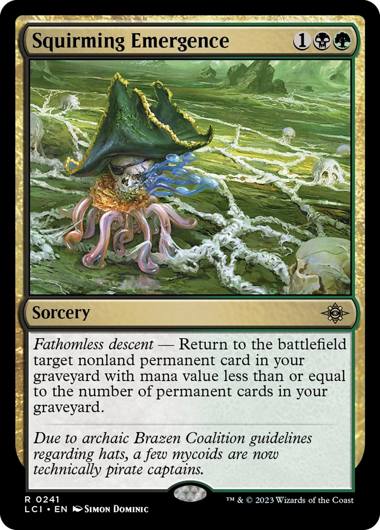 Squirming Emergence [The Lost Caverns of Ixalan] | Tables and Towers